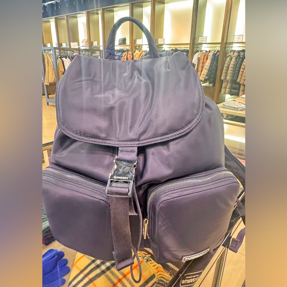 NWT Burberry nylon backpack unisex